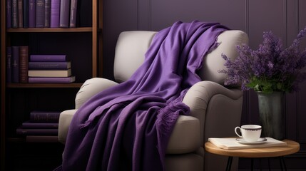 amethyst purple cloth