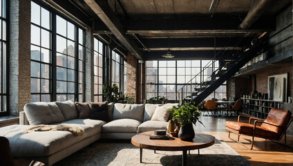 Loft Apartment in New York City  - 776803632
