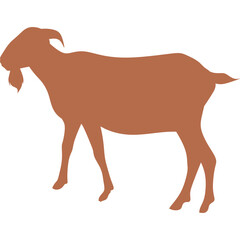 Goat Flat Silhouette