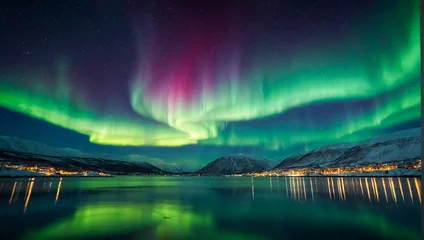 Kussenhoes Aurora Borealis Northern Lights  © rouda100