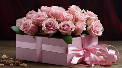 bouquet gift pink