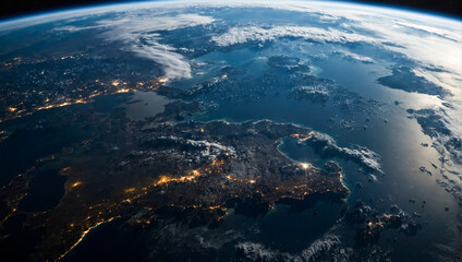 Fototapeta premium Earth from Space 