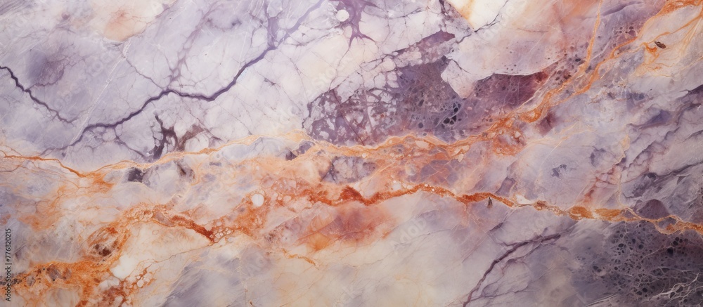 Poster close up view showcasing the intricate details of a marble surface with an exceptionally large and b