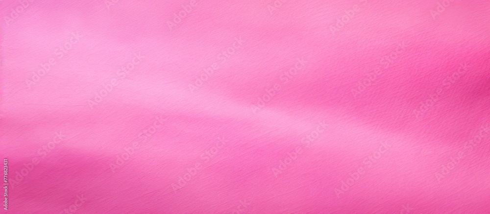 Poster close up view showcasing a delicate pink fabric with an extremely thin line running through it