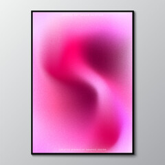 Magenta blurred gradient bright colorful abstract background. Pastel Color Art image graphic design for Posters and banners.Vector illustration.