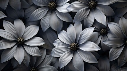 lush gray flowers