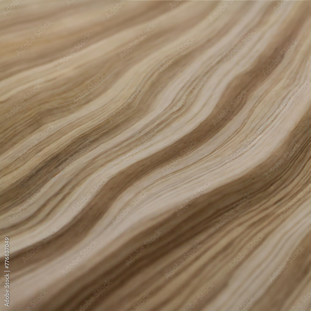 Wall mural Brown wavy wood texture