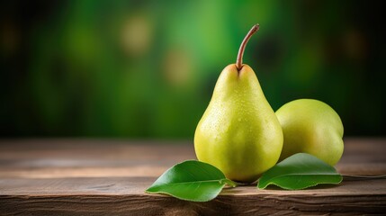 ripe whole pear background