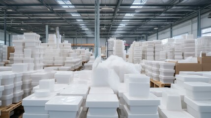 warehouse white Plastic Manufacturing