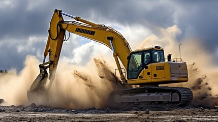 machinery construction equipment excavator