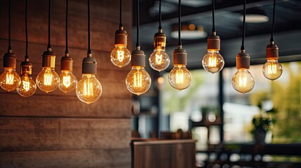 wooden globe light bulb