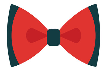 Bow tie icon. Bowtie ribbon man tuxedo icon isolated on white background