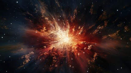 explosion stars exploding