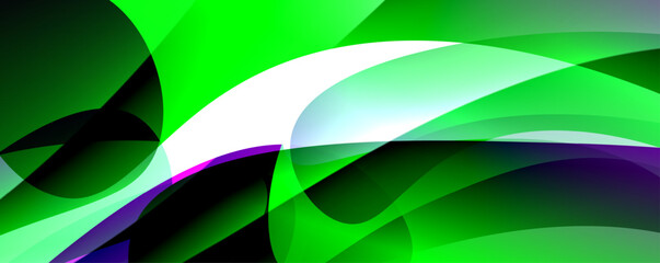 Abstract swirl design geometric concept. Vector Illustration For Wallpaper, Banner, Background, Card, Book Illustration, landing page