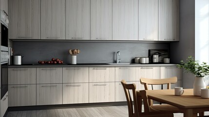 cabinets gray wood seamless