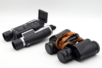 Modern binoculars and vintage binoculars. Vintage binoculars Vs modern binoculars.