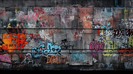graffiti dark cement texture