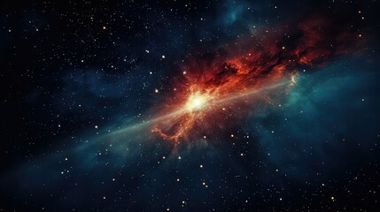 supernova stars outer space - obrazy, fototapety, plakaty