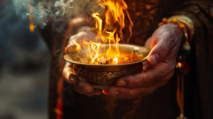 Religious rituals and ceremonies often involve symbolic acts that convey deeper spiritual meanings.