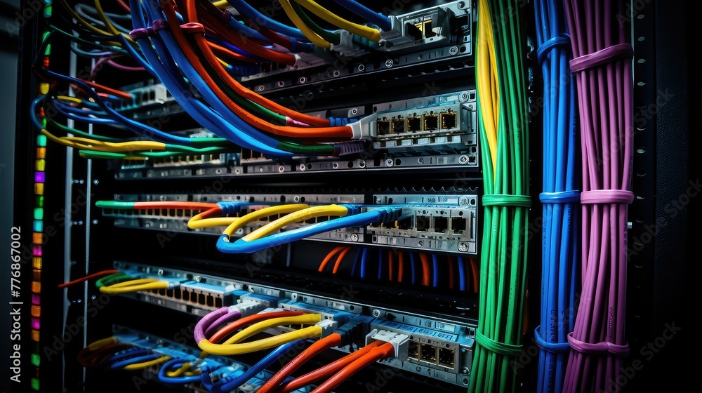 Poster connectivity structured cabling