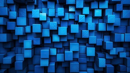 shape blue blocks