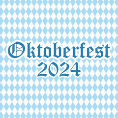 Illustration - Oktoberfest 2024 - München - Vorlage