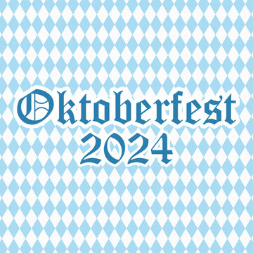 Illustration - Oktoberfest 2024 - München - Vorlage