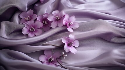 satin silver and purple background