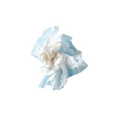 Tissue paper flower on Transparent Background