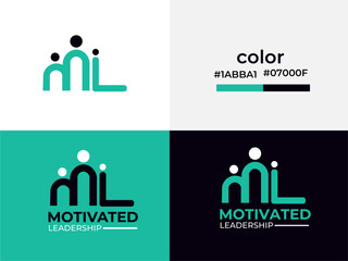 Ml logo design