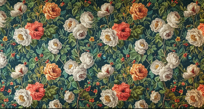 Wallpaper Patterns for Floral Textured Backgrounds
