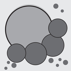 Collage for photos. Vector frame for pictures. Vector illustration