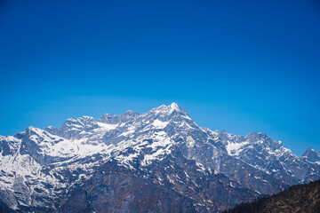 snow covered Himalayas mountains 