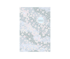 Traditona Japanese style background design.