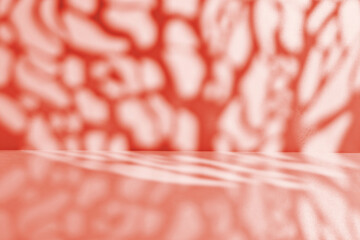 Red Abstract Pattern with Vibrant Waves