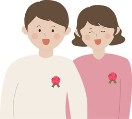 가정의달 어버이날 카네이션