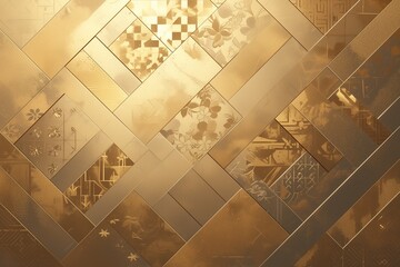 closeup abstract gold pattern textured background