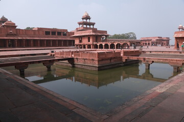 red fort agra india