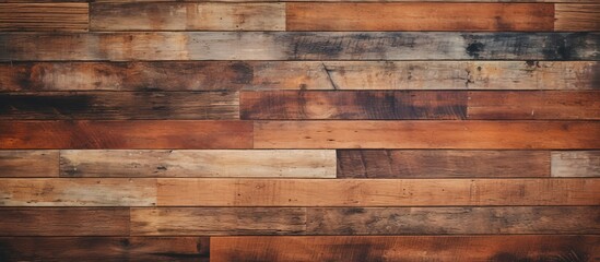 Vivid, diverse colors beautifully cover this close-up shot of a wooden wall displaying a variety of hues - obrazy, fototapety, plakaty