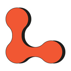 Retro Shape Illustration