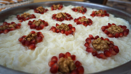 Güllaç, an Ottoman dessert