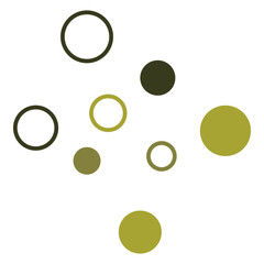 Green Abstract Circle