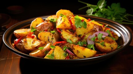 flavorful red and yellow potatoes