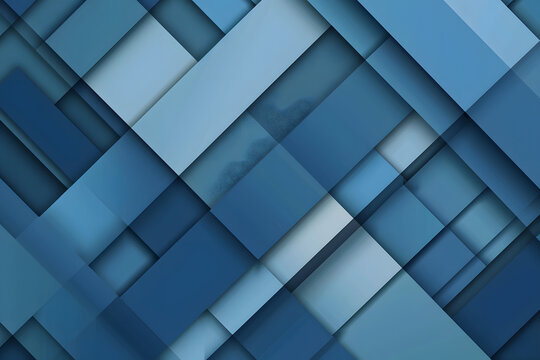 abstract geometric background of lines and shapes in dark blue colors. Geometric design in blue tones