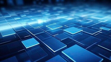 futuristic blue corporate background