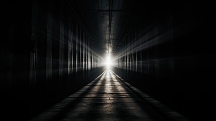 guidnce light at the end of a tunnel - obrazy, fototapety, plakaty