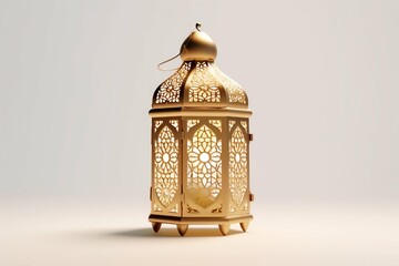 Eid mubarak and ramadan kareem greetings with islamic lantern and mosque. Eid al fitr background