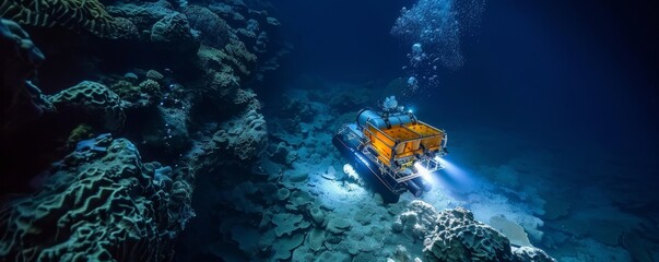 Underwater drones chronicle the dance of coral reefs and bioluminescence