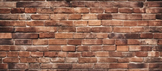 Fototapeta premium Brick wall showing weathered texture with a small circular opening in the center, letting light seep through