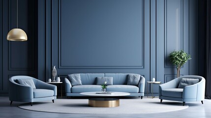 design blue and grey